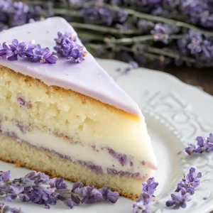 Lavender Vanilla Cake Recipe