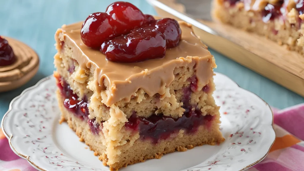 Peanut Butter And Jam Cake Recipe