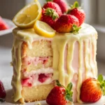 Strawberry Lemon Cake Recipe