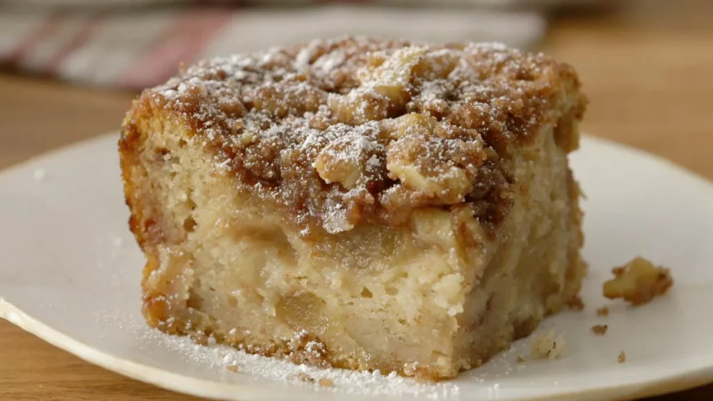 Apple Butter Coffee Cake