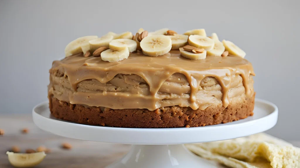 Banana And Peanut Butter Cake Recipe