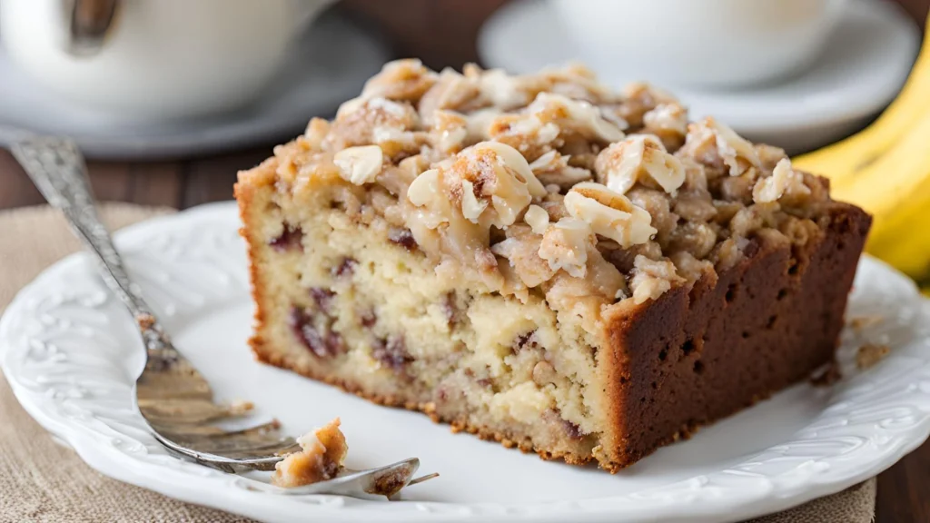 Banana Bread Coffee Cake Recipe