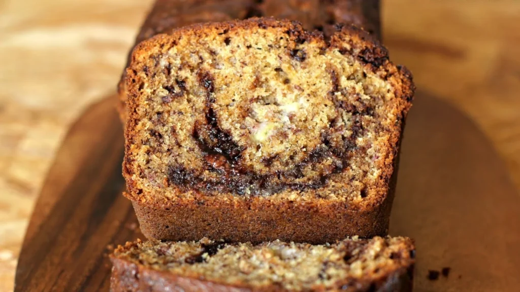 Banana Bread With Nutella