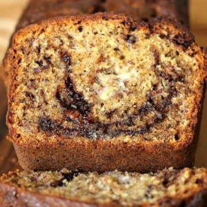 Banana Bread With Nutella