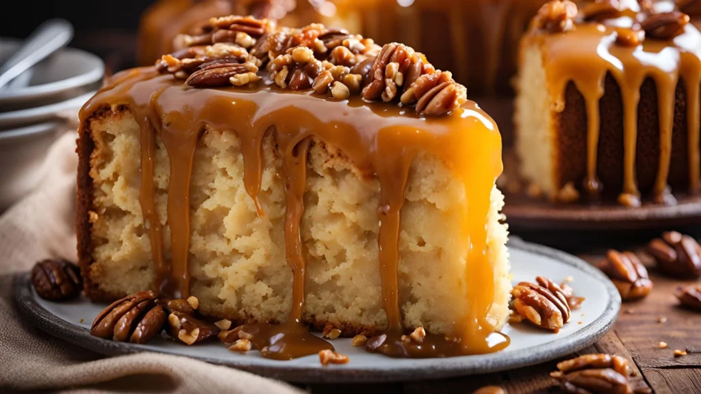 Praline Butter Cake