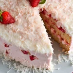 Strawberry Coconut Cake