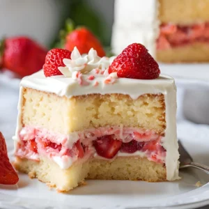 Vanilla Cake With Filling Recipe