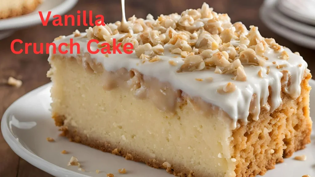 Vanilla Crunch Cake