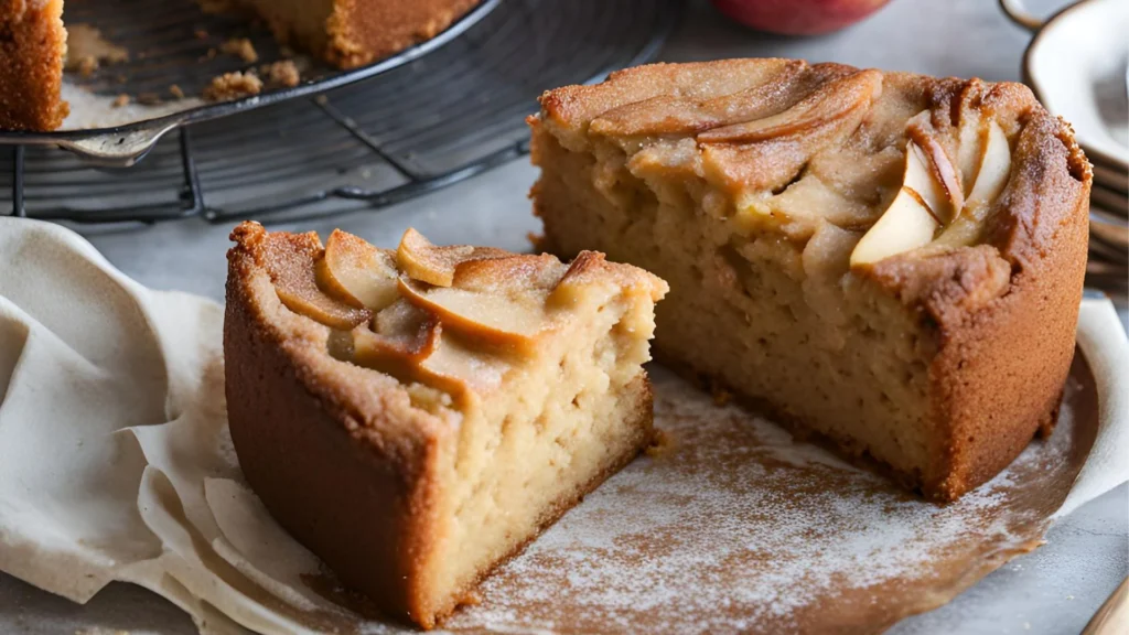 Brown Butter Apple Cake