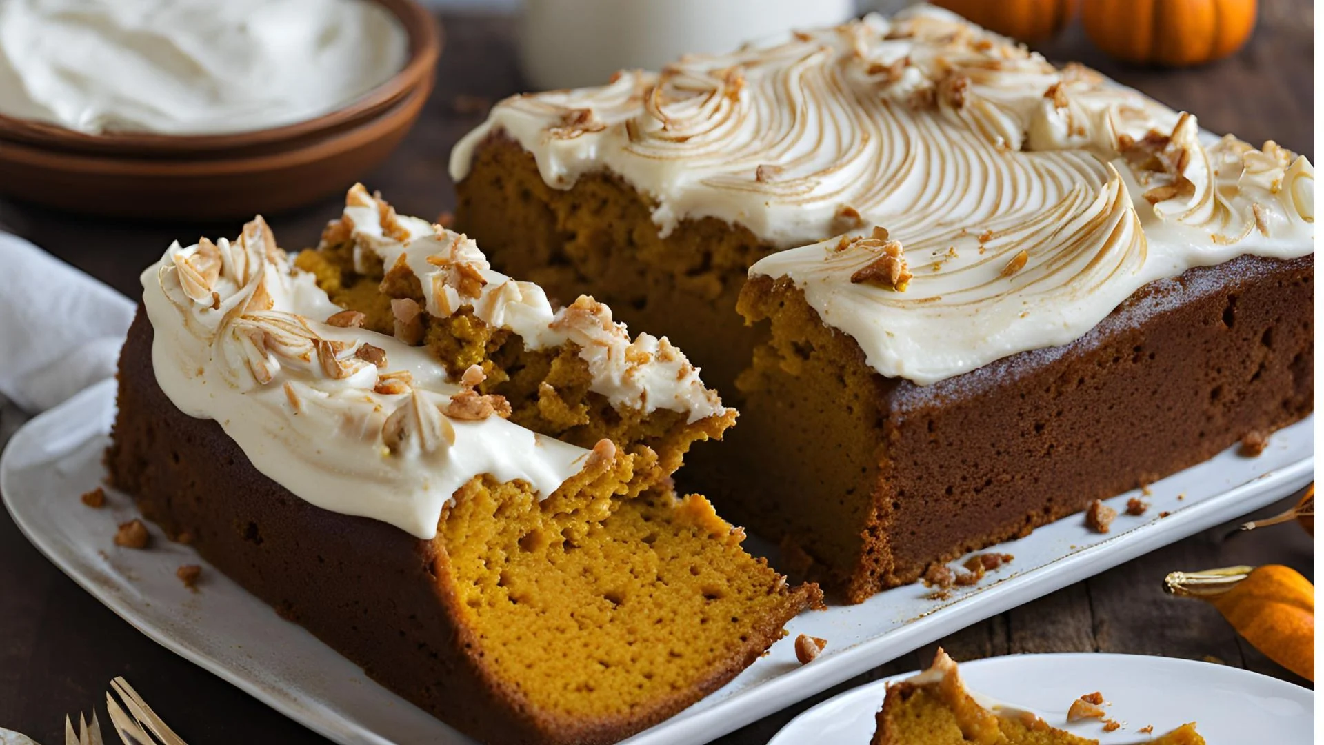 Brown Butter Pumpkin Cake