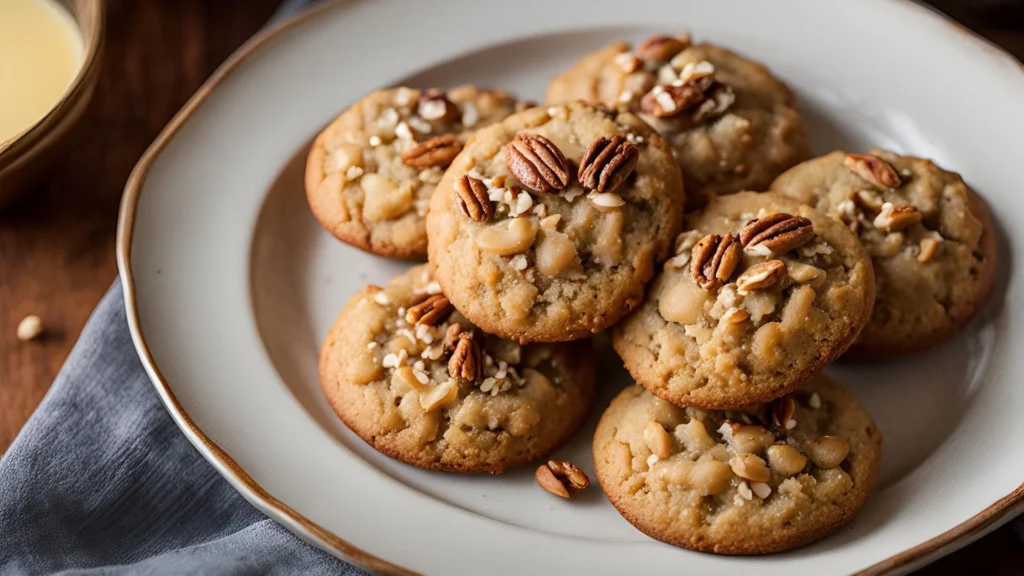 Butter Pecan Cake Cookies