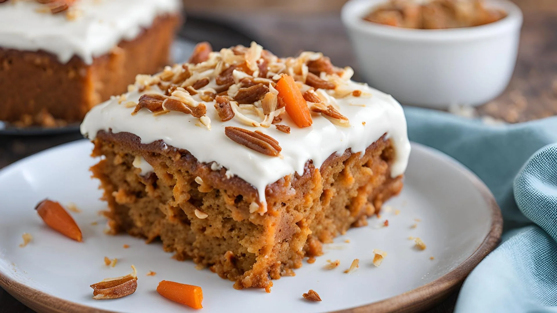 Carrot Cake Recipe With Coconut