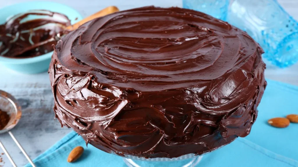 Chocolate Cake With Boiled Frosting