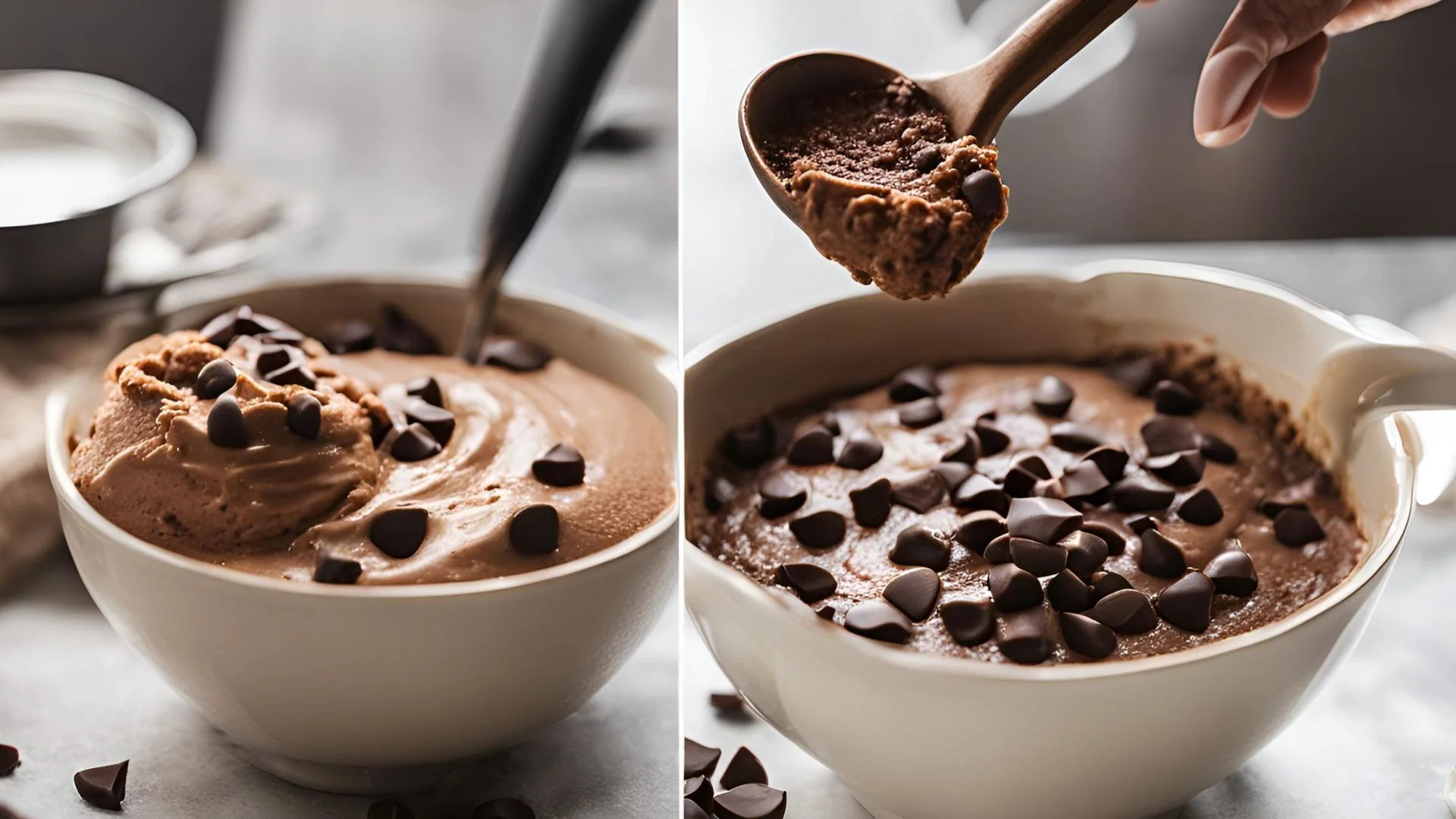 Chocolate Peanut Butter Mug Cake Recipe