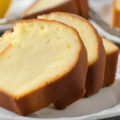 French Vanilla Pound Cake