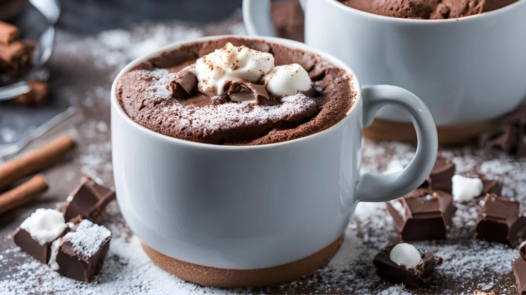 Hot Chocolate Mug Cake