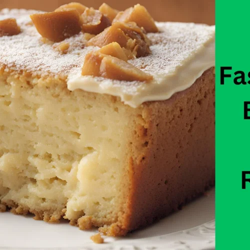 Old Fashioned Butter Cake Recipe