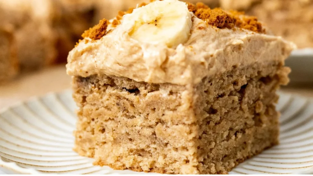Peanut Butter Banana Cake Recipe