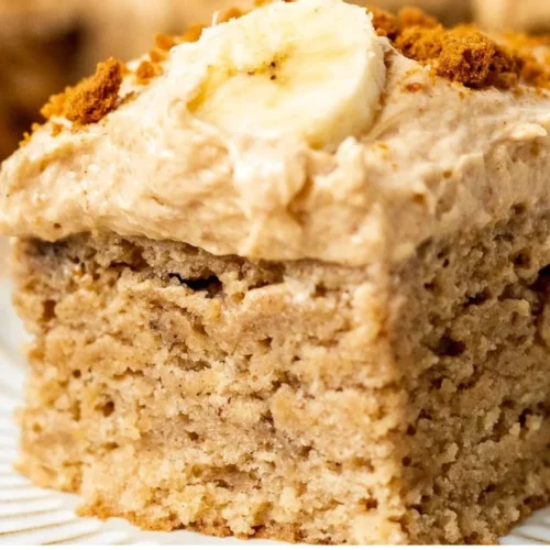 Peanut Butter Banana Cake Recipe