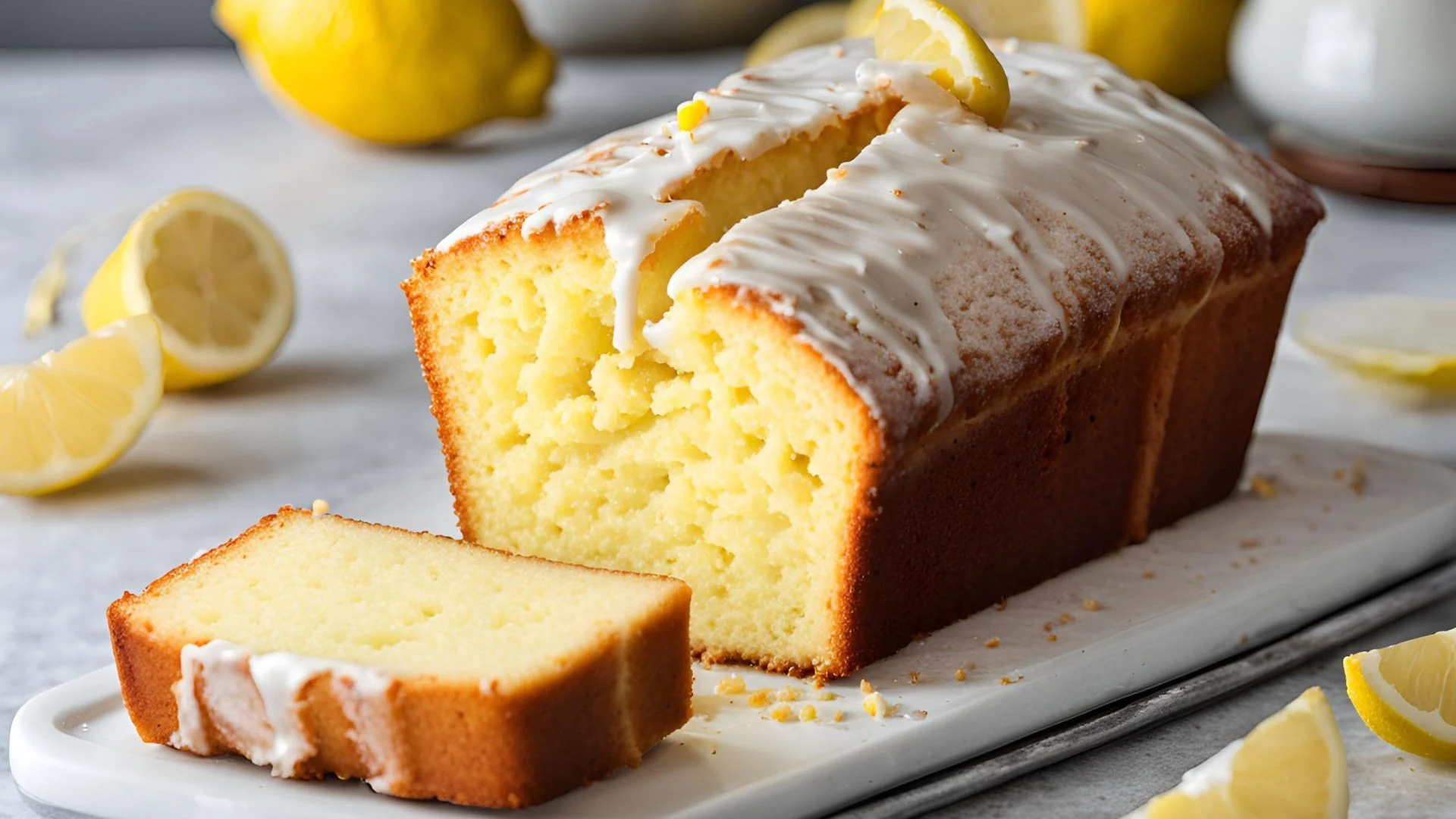 Sour Cream Lemon Pound Cake