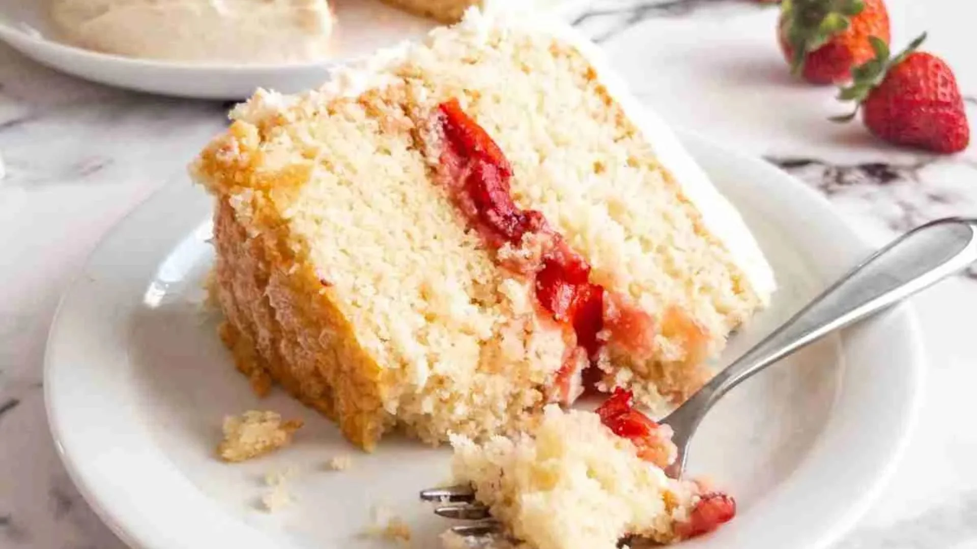 Strawberry And Vanilla Cake Recipe