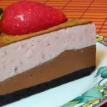 Strawberry Chocolate Mousse Cake