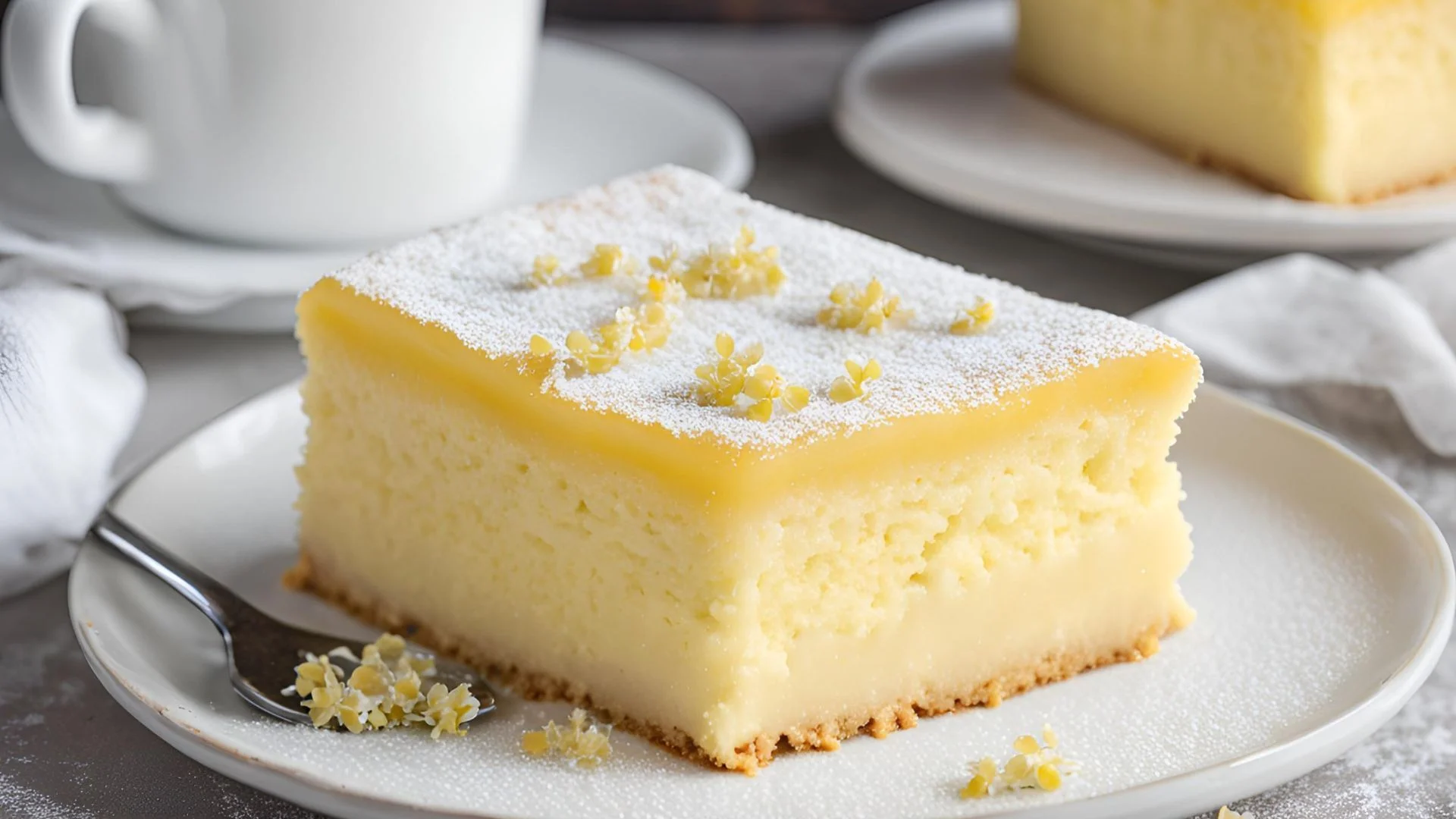 Vanilla Custard Cake