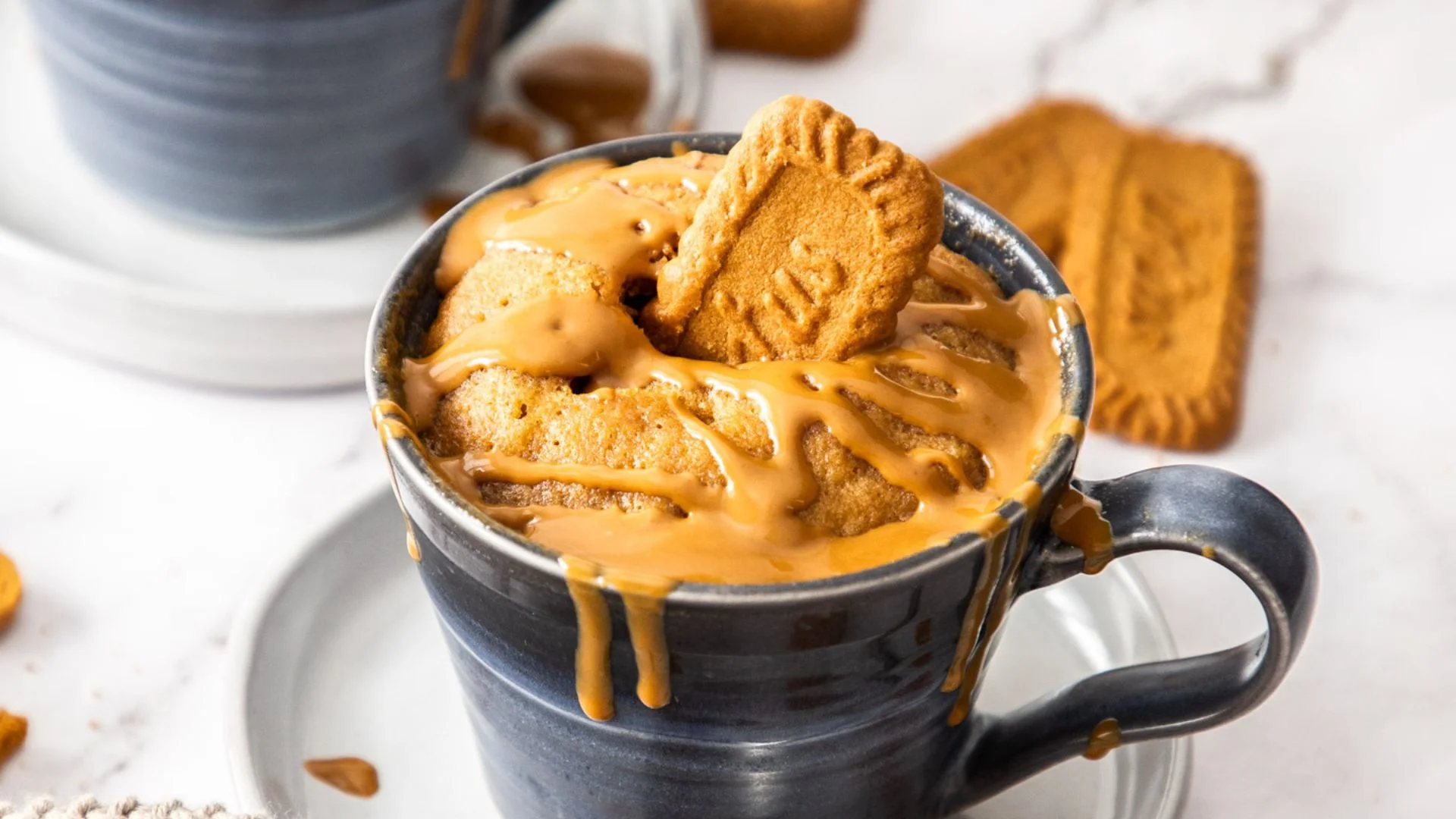 Cookie Butter Mug Cake