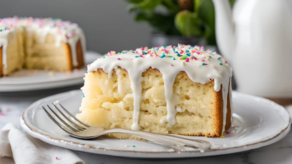 2. Icing Preparation:

1. In a mixing bowl, beat together the softened butter, powdered sugar (start with 3 cups and adjust for thickness), vanilla extract, and salt until smooth. Gradually add heavy cream (or milk) one tablespoon at a time, continuing to beat until you reach your desired consistency.

Ridiculous Vanilla Cake Recipe