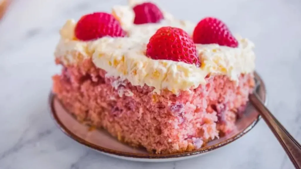 Strawberry Pineapple Cake Recipe