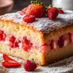 Strawberry Yogurt Cake