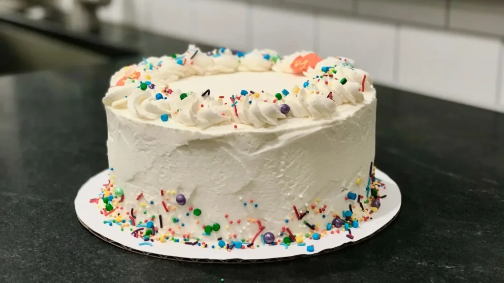 Vanilla Smash Cake Recipe