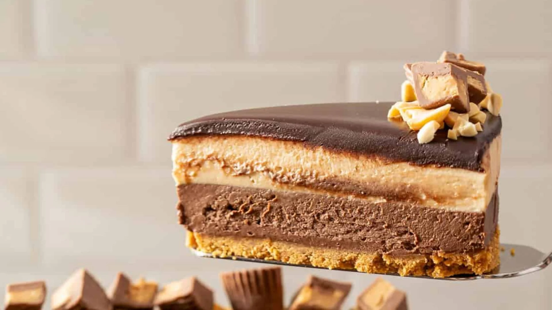 Peanut Butter Chocolate Cake Cheesecake Recipe