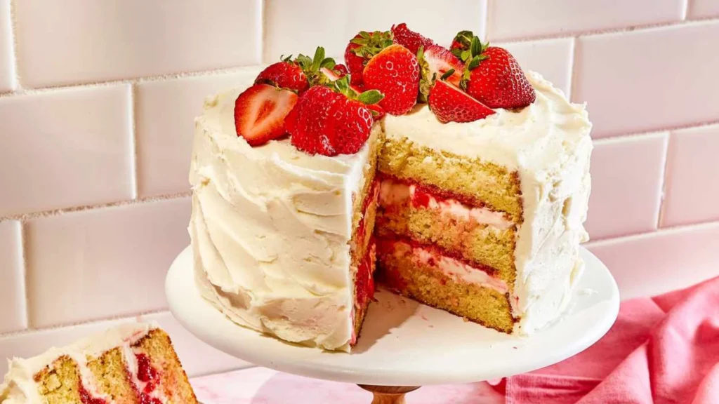Strawberry Birthday Cake Recipe