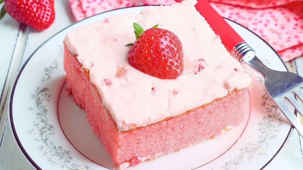 Strawberry Sheet Cake Recipe
