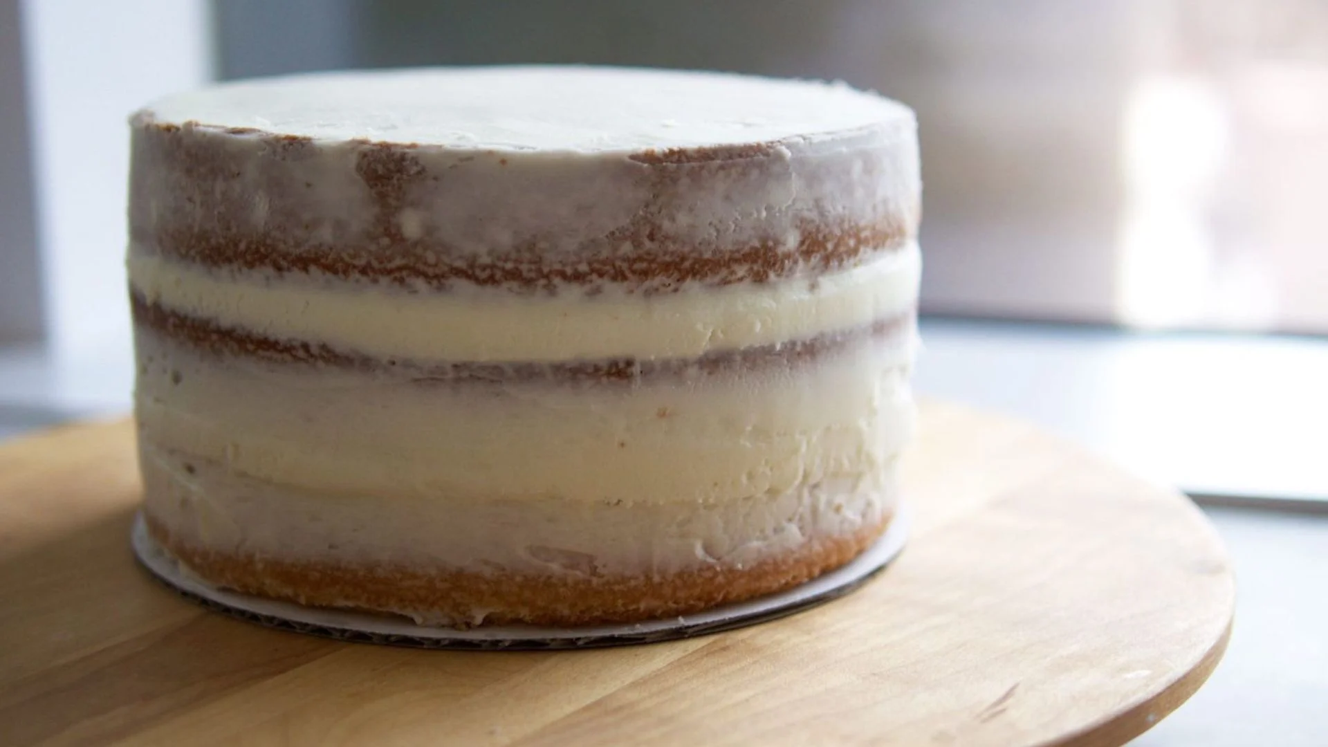 Naked Vanilla Cake Recipe