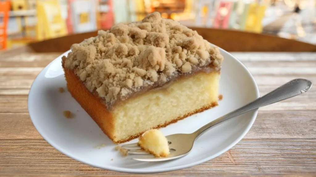 Vanilla Crumb Cake