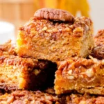 Butter Pecan Cake Bars