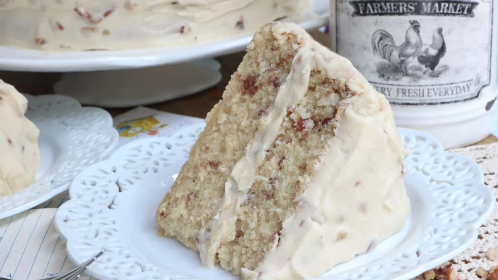 Butter Pecan Cake Recipe
