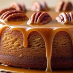 Butter Pecan Cake With Caramel