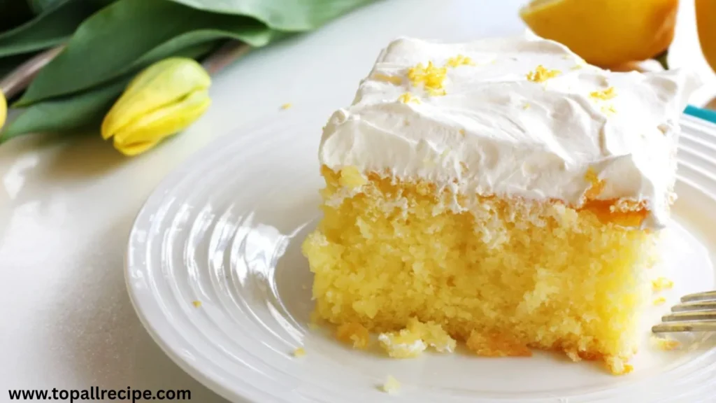 Lemon Poke Cake Recipe