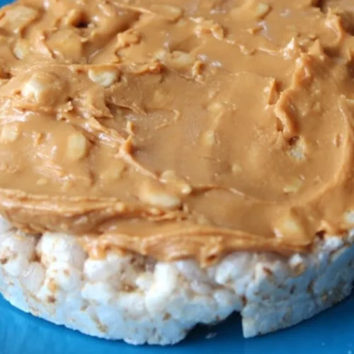 Rice Cakes And Almond Butter