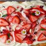 Strawberry Rose Cake