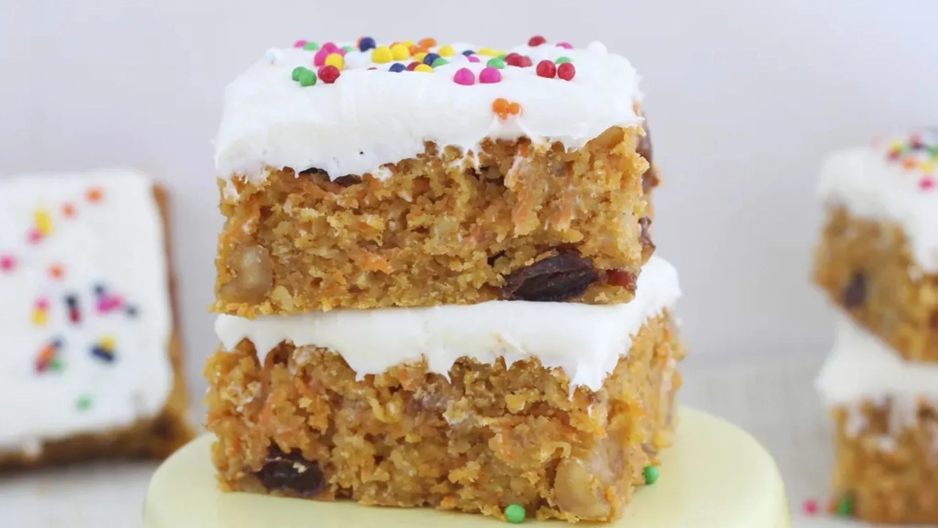 Carrot Cake Bars Recipe
