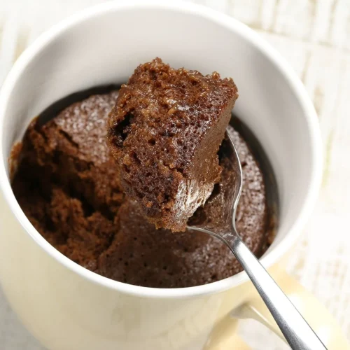 Chocolate Peanut Butter Mug Cake Recipe