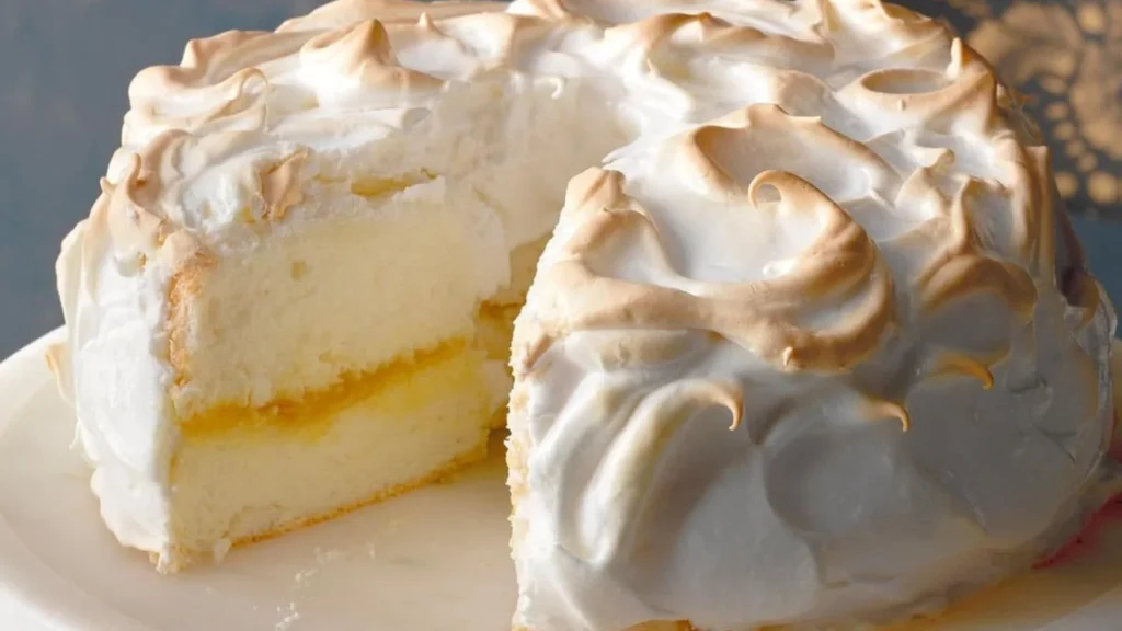 Lemon Meringue Cake Recipe