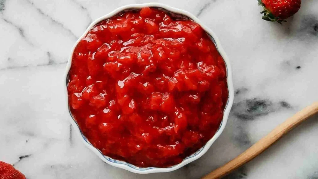 Strawberry Jam Cake Filling