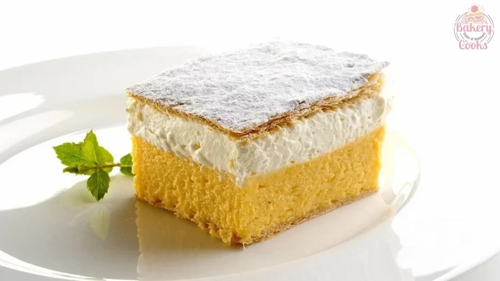 Vanilla Custard Cream Squares