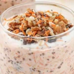 Carrot Cake Overnight Oats Recipe