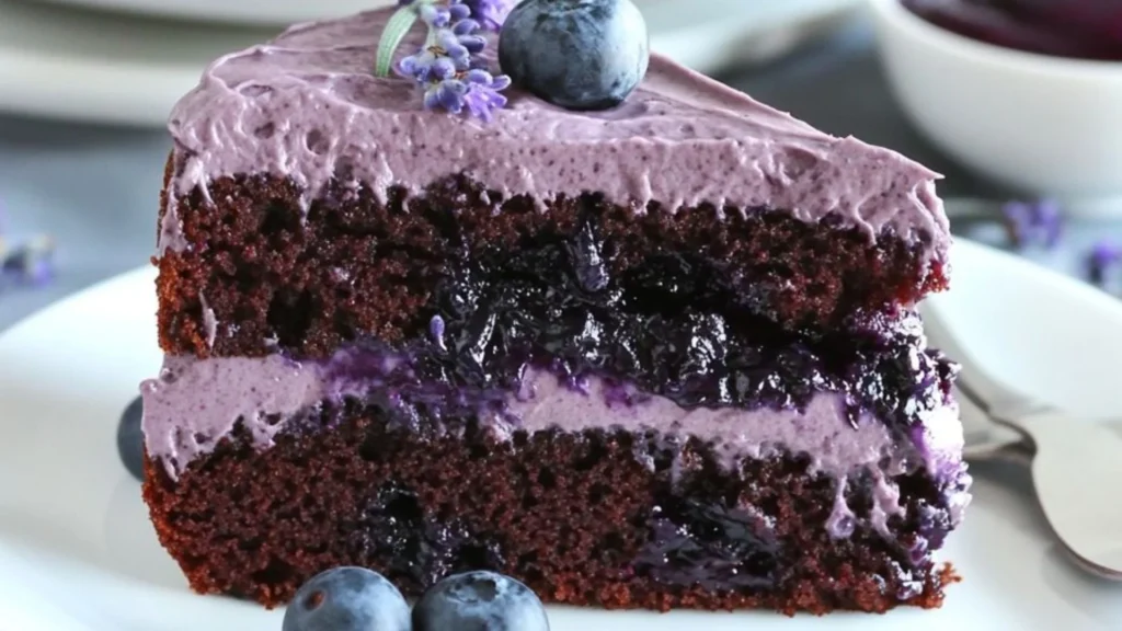 Chocolate Cake Blueberry Recipe
